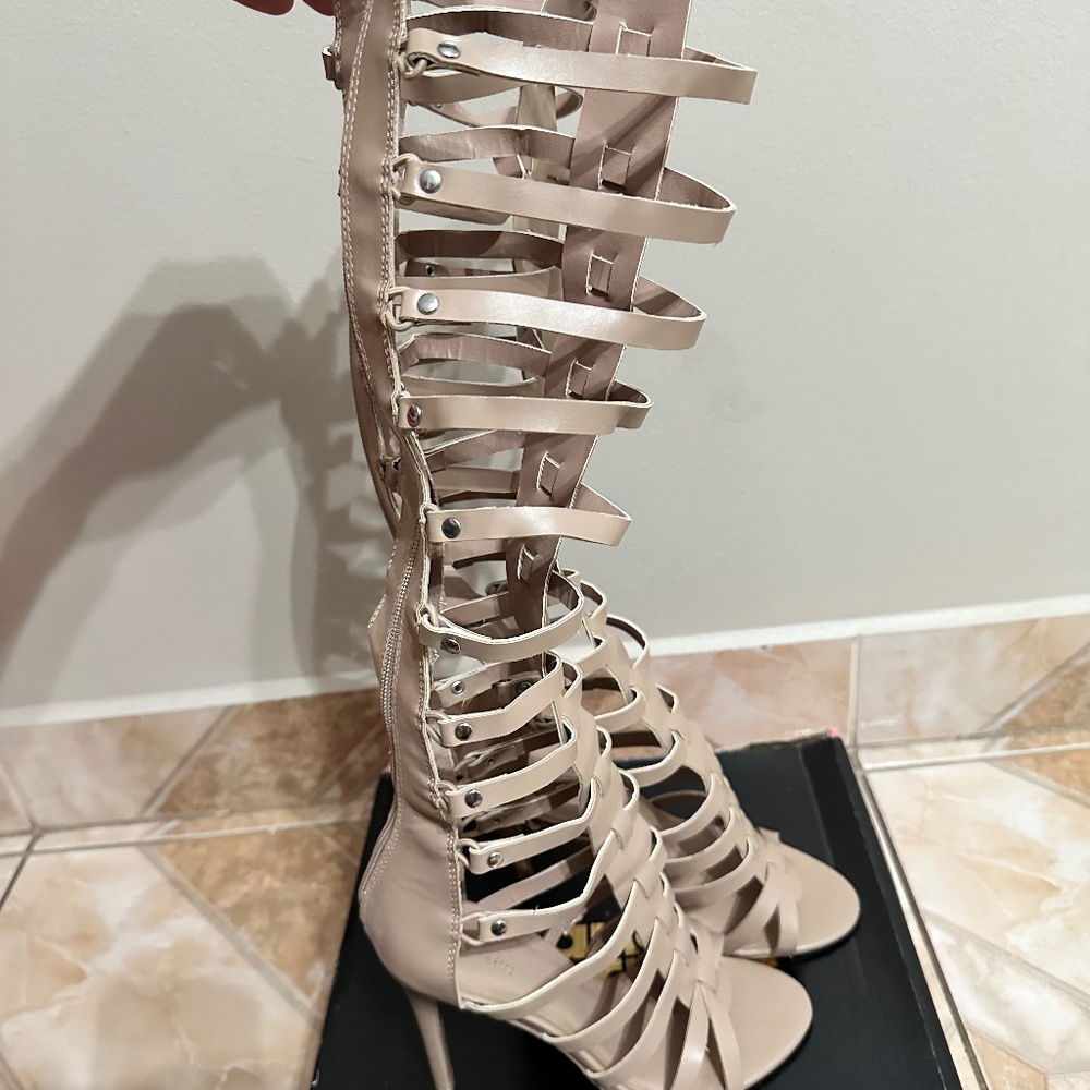 Charlotte Russe knee high heels